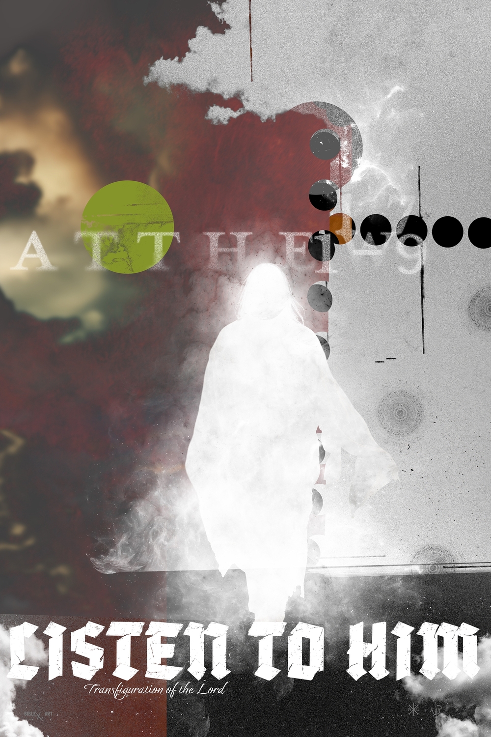 A design inspired by Matthew 17:1-9, illustrating the Transfiguration of Jesus, His divine glory, and the fulfillment of prophecy, calling believers to recognize and obey Christ as God’s beloved Son.